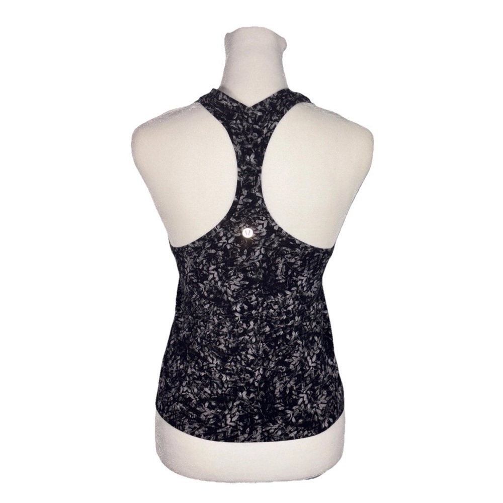Lululemon Cool Racerback Short Tank Top Nulu Blossom Overlay Missing Rip Tag - Picture 9 of 11